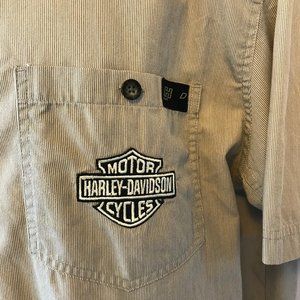 Harley Davidson Men Performance Embroidered Shirt